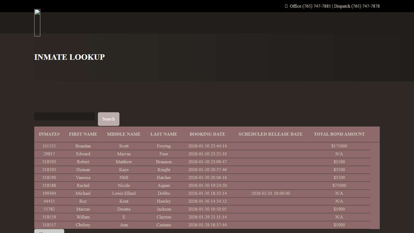 Inmate Lookup - Delaware County Sheriff
